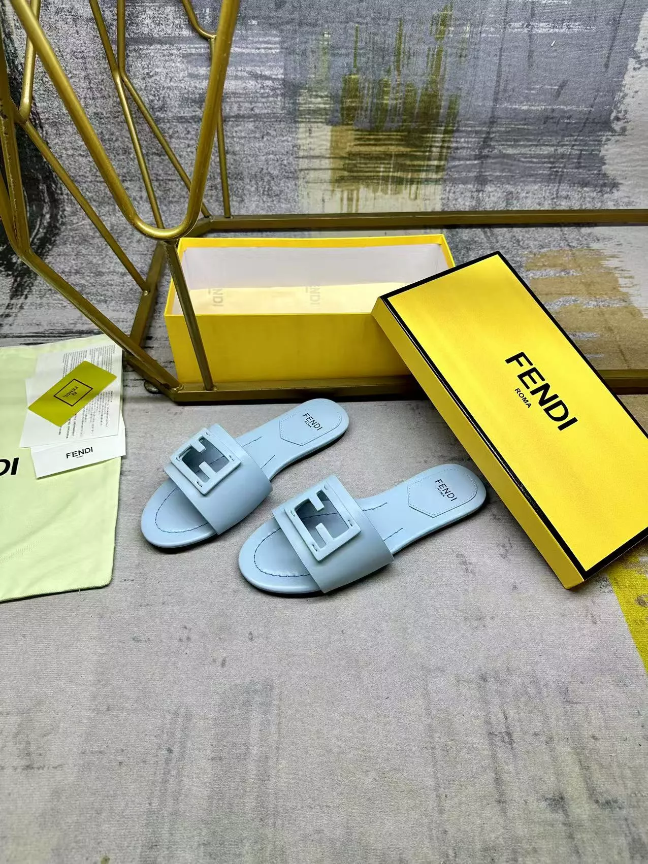 Fendi Slippers For Women Sophisticated 1472