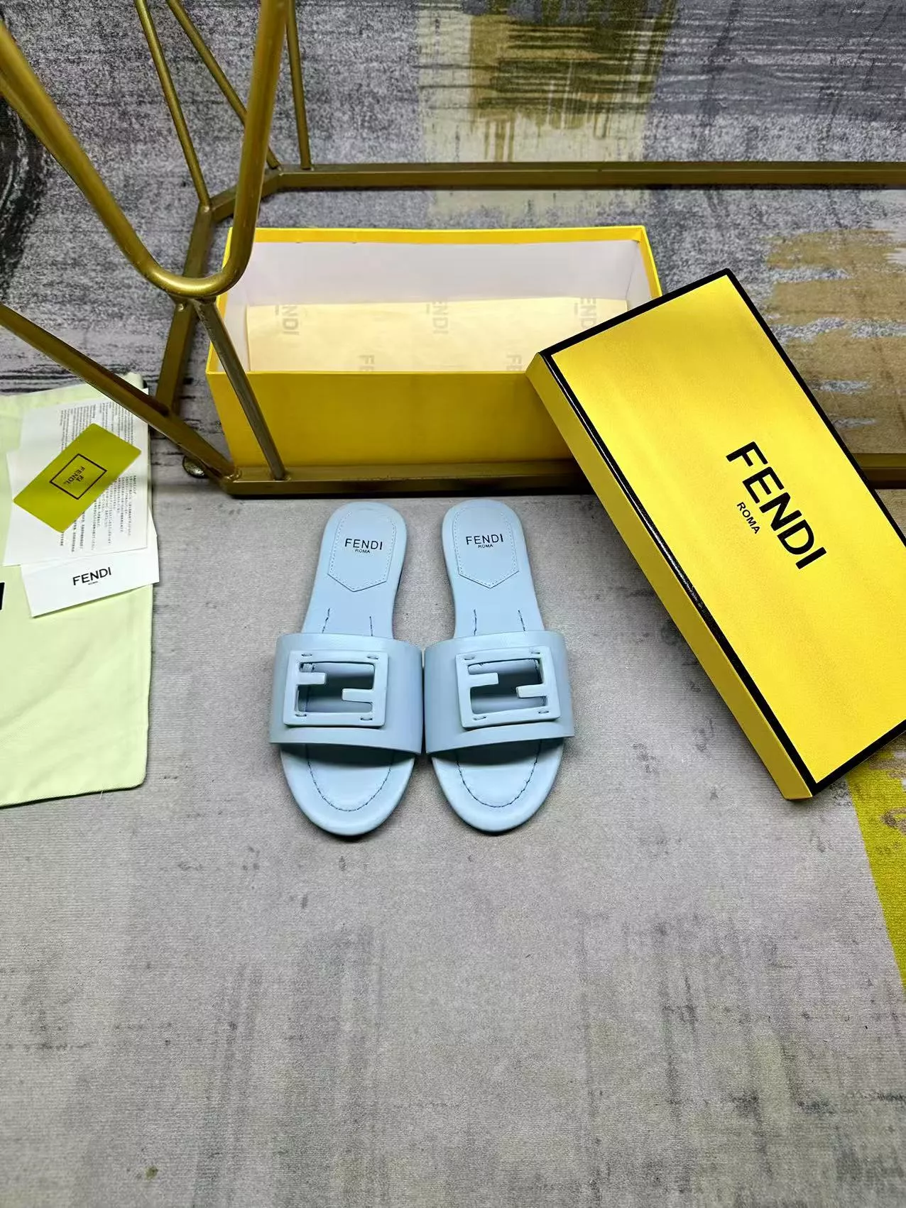 Fendi Slippers For Women Sophisticated 1472