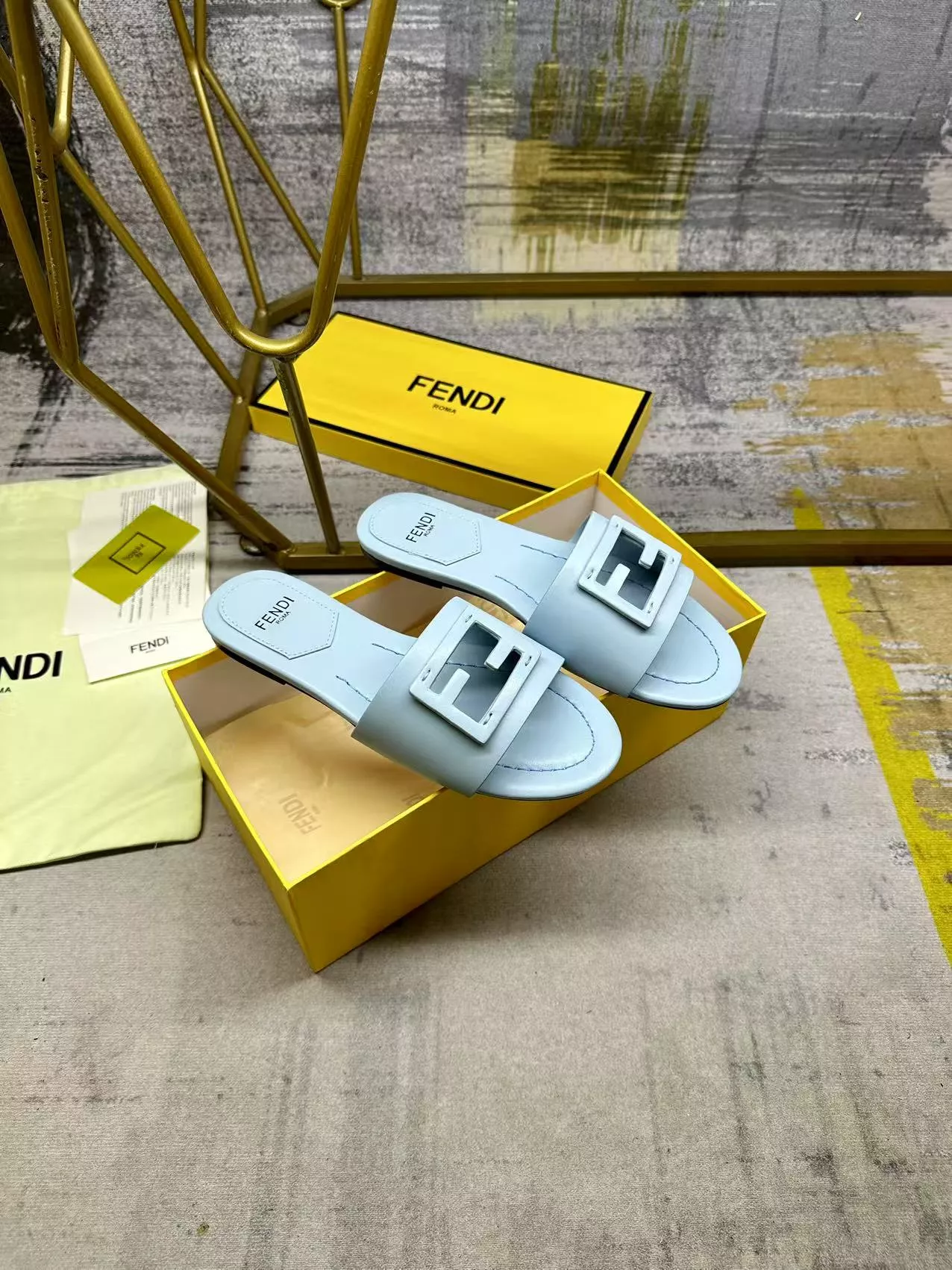 Fendi Slippers For Women Sophisticated 1472