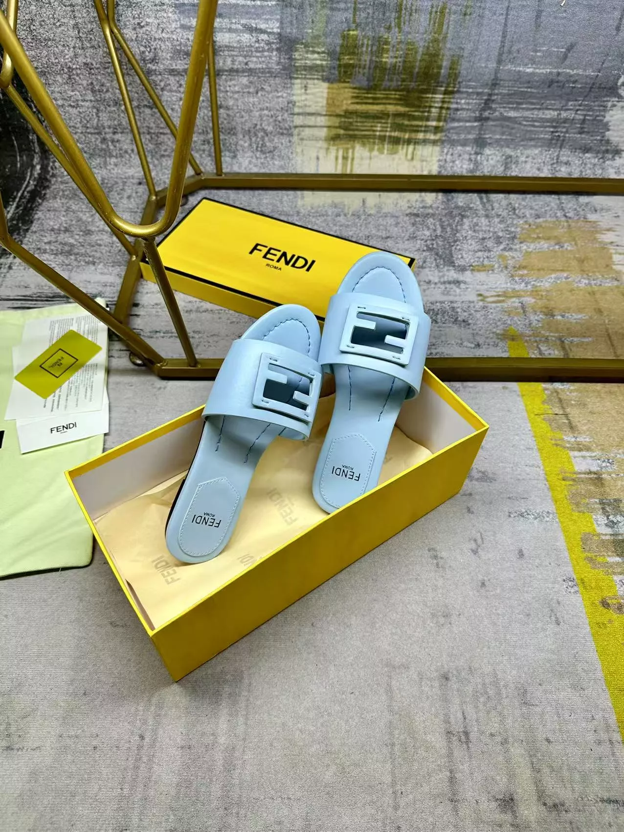 Fendi Slippers For Women Sophisticated 1472