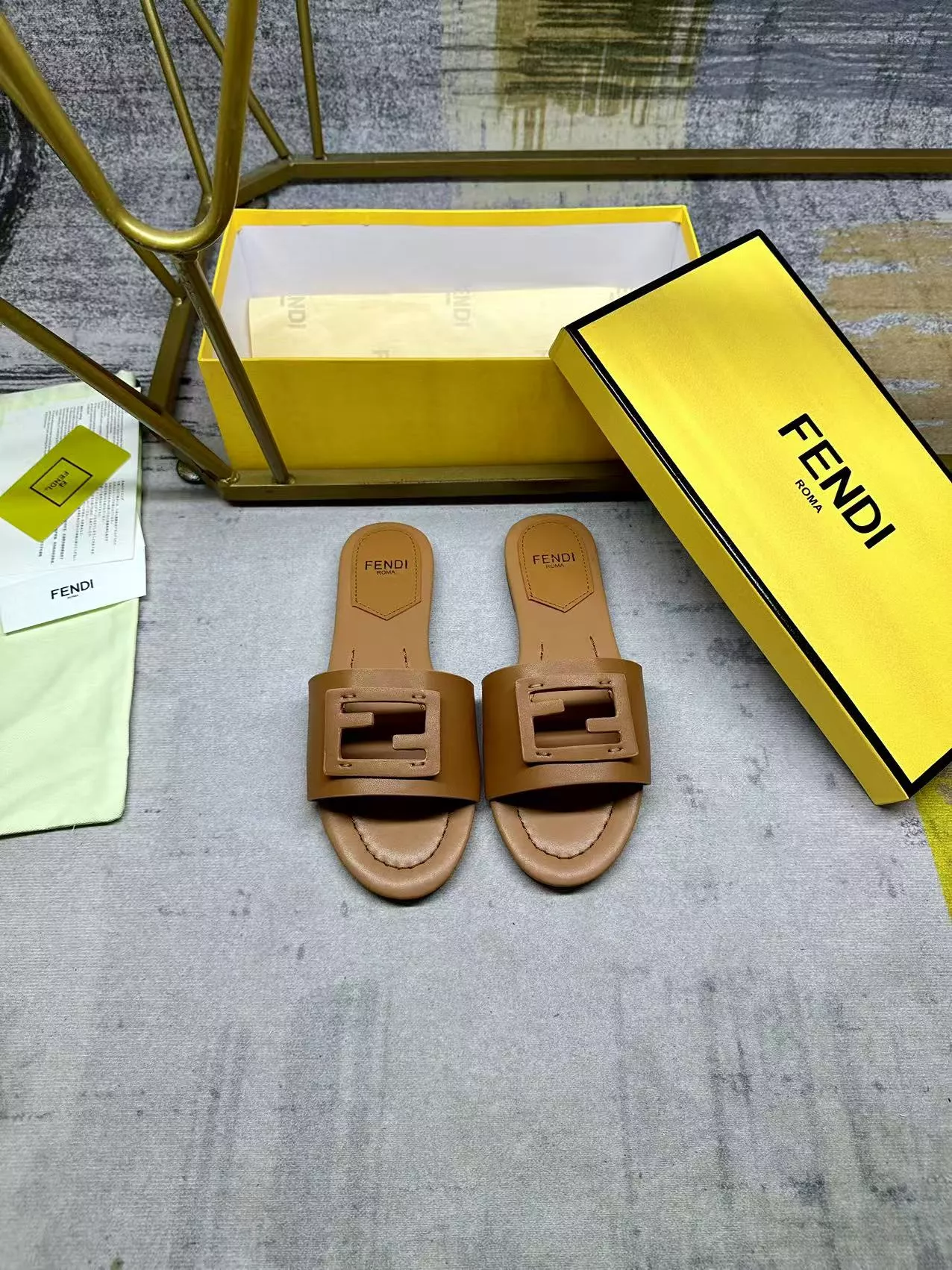 Fendi Slippers For Women Sophisticated 4199