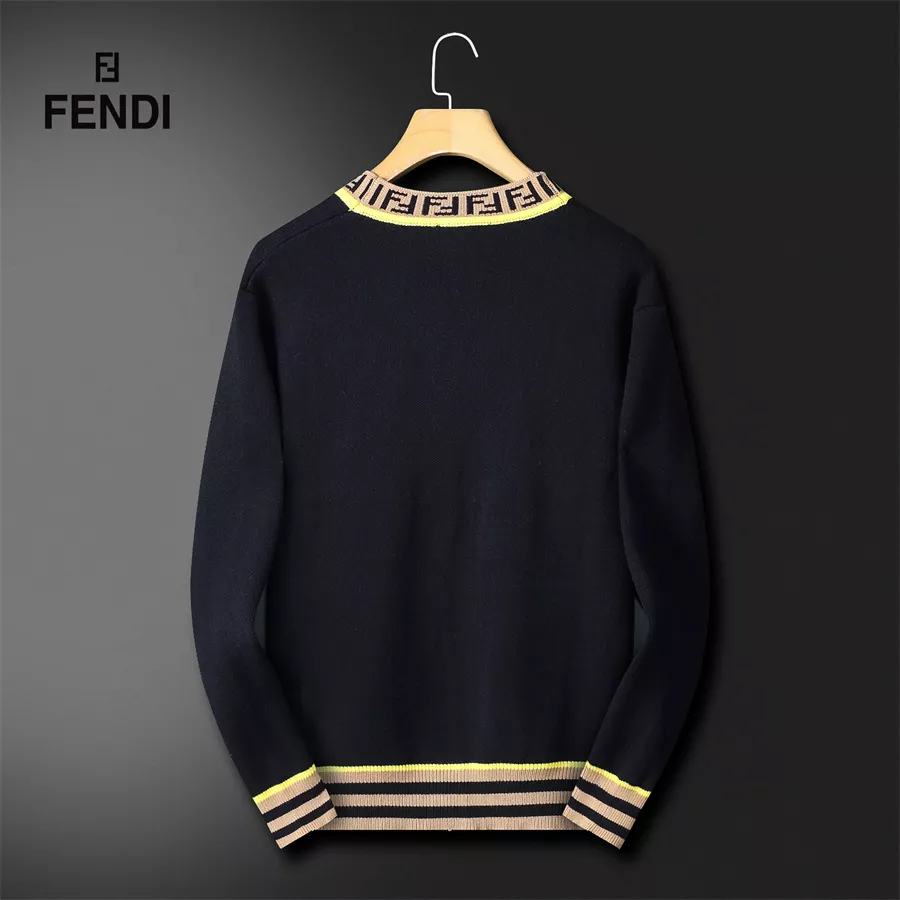 Fendi Sweaters Long Sleeved For Men EasyMatch 257