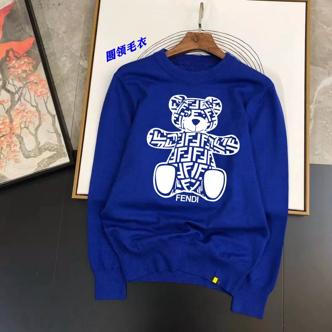 Fendi Sweaters Long Sleeved For Men Fashionable 1444