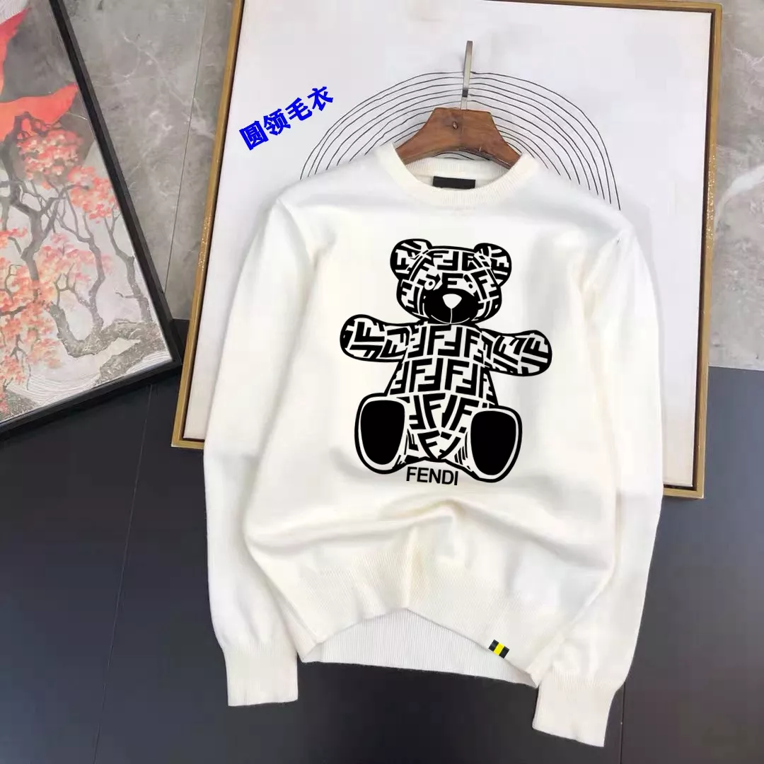 Fendi Sweaters Long Sleeved For Men HighQuality 616