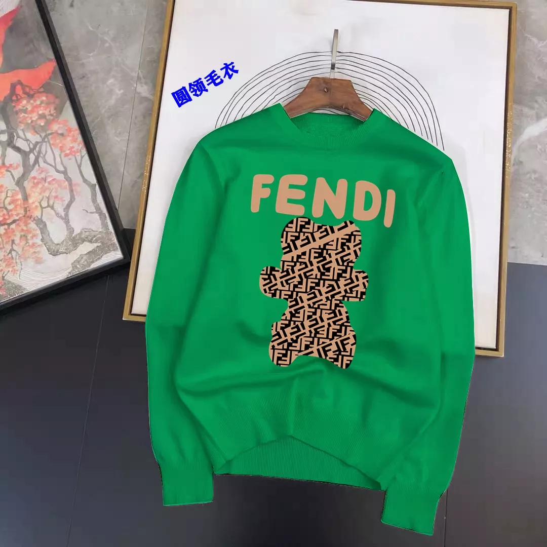 Fendi Sweaters Long Sleeved For Men Popular 6195