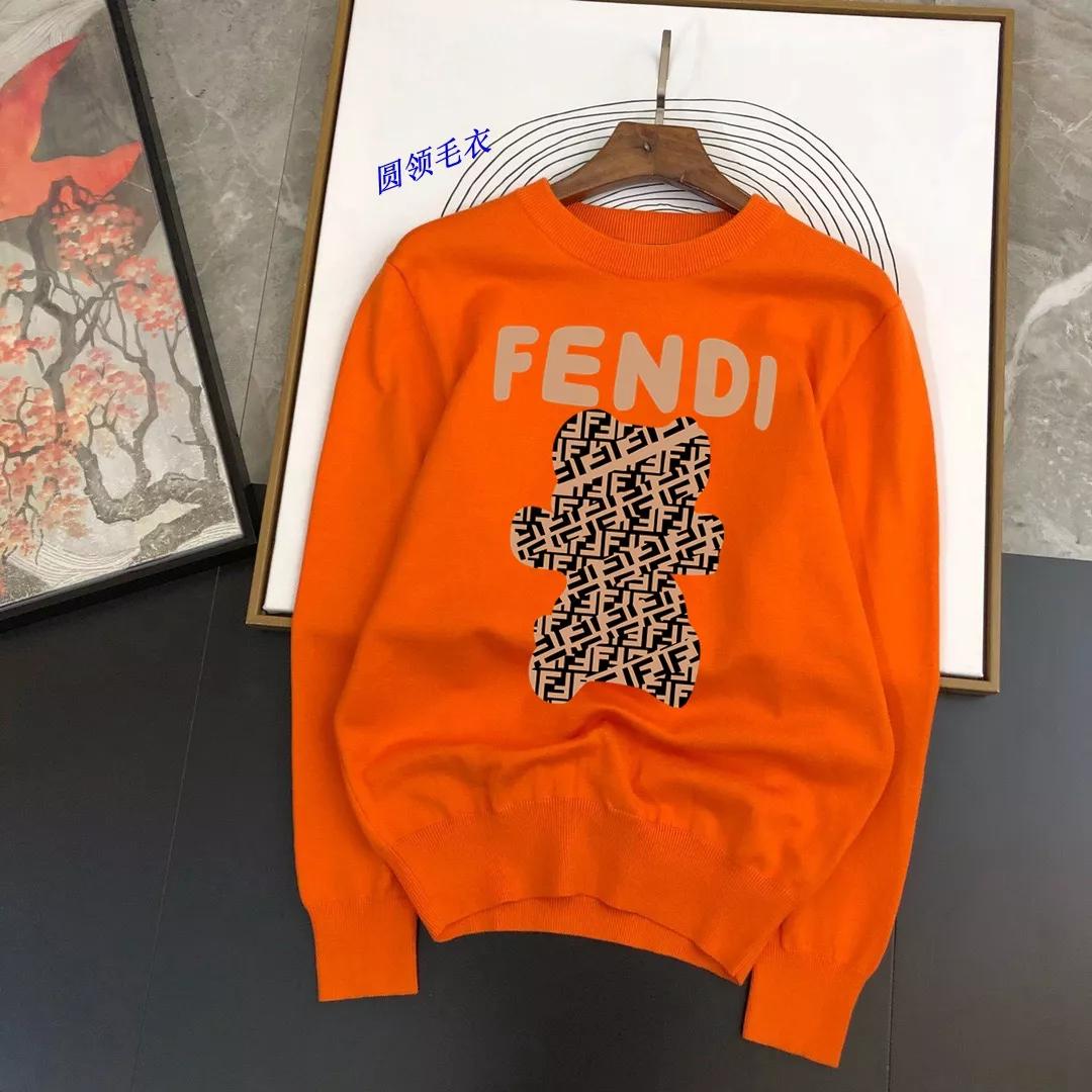 Fendi Sweaters Long Sleeved For Men Timeless 919