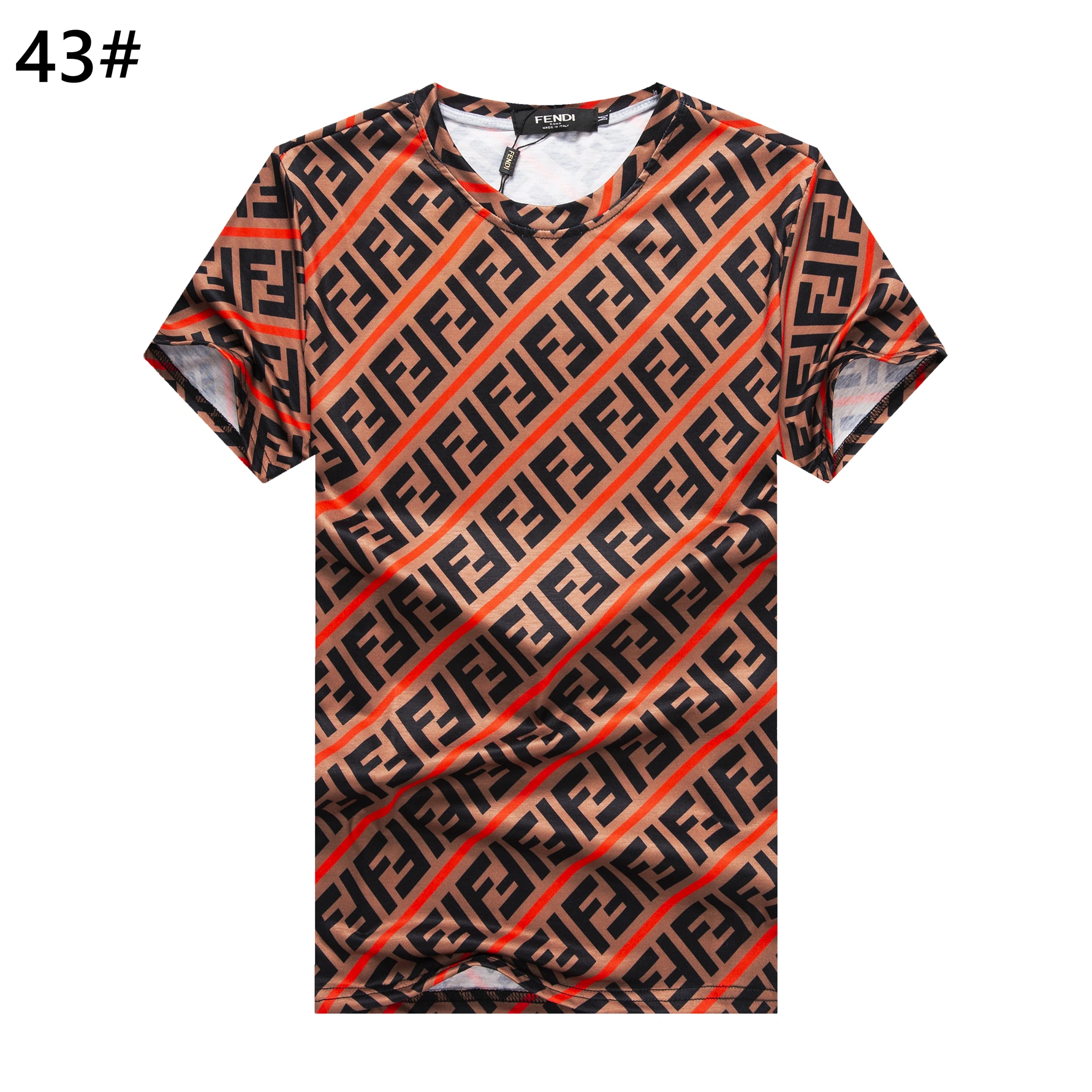 Fendi T-Shirts Short Sleeved For Men BestValue 1444