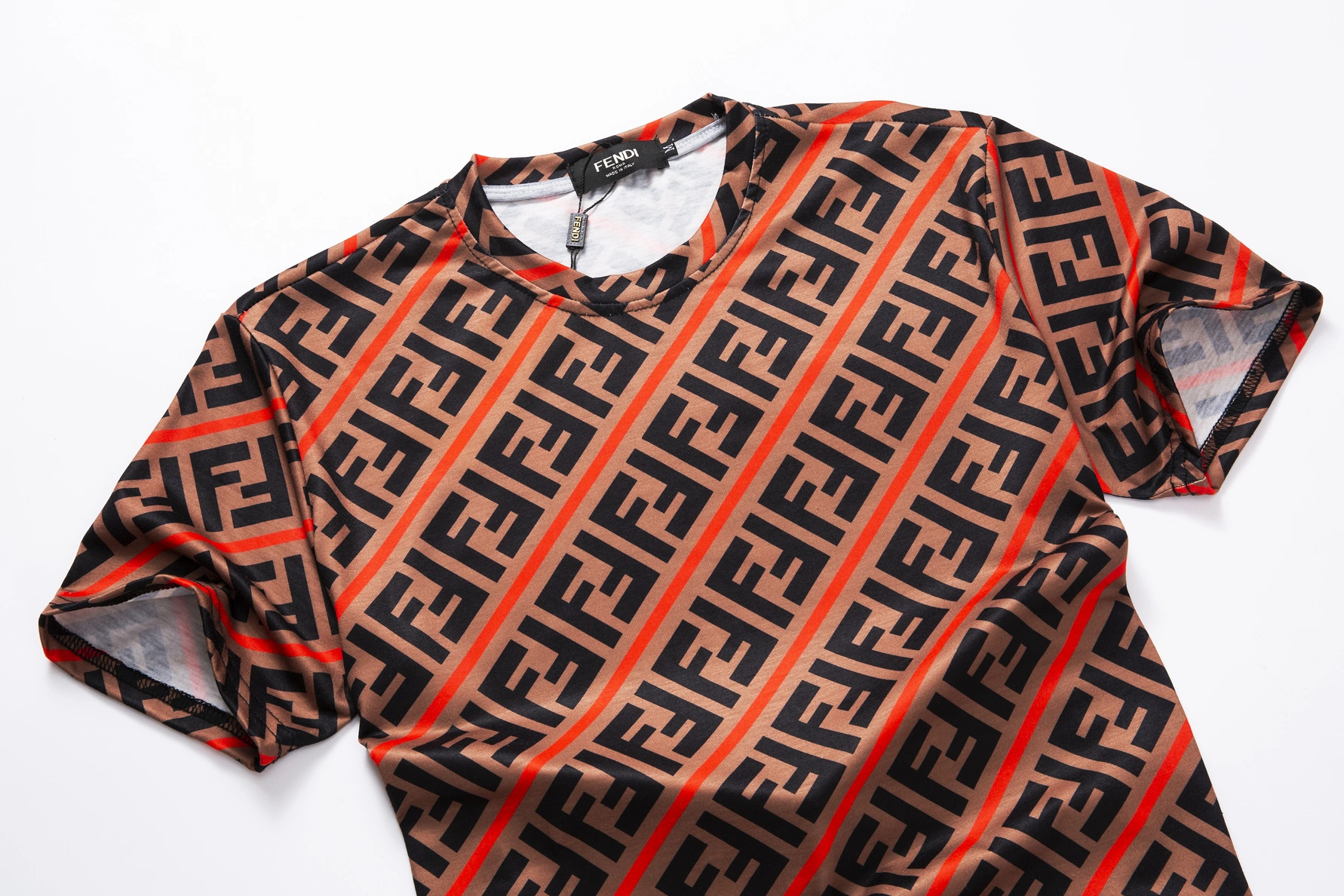Fendi T-Shirts Short Sleeved For Men BestValue 1444