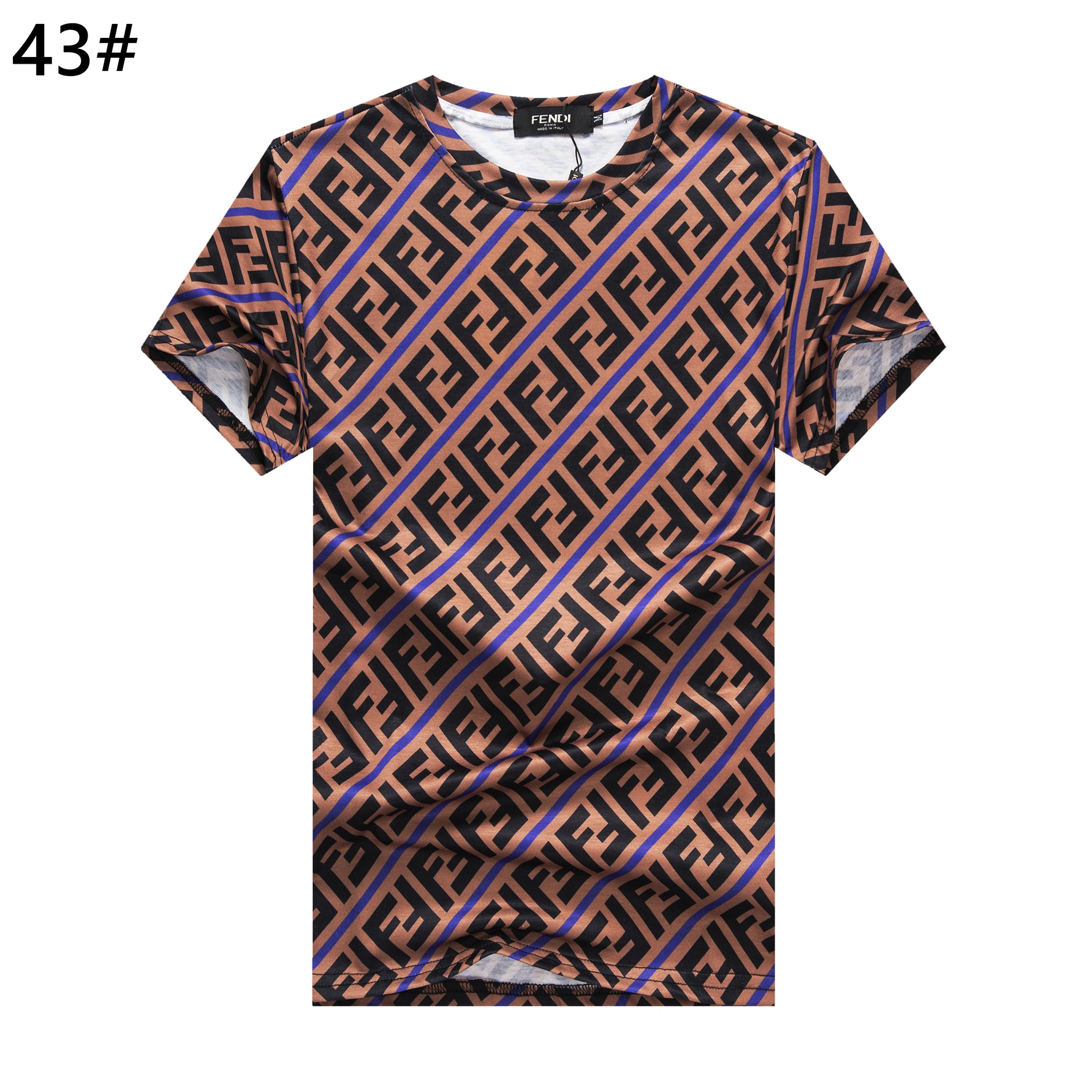 Fendi T-Shirts Short Sleeved For Men BestValue 9771