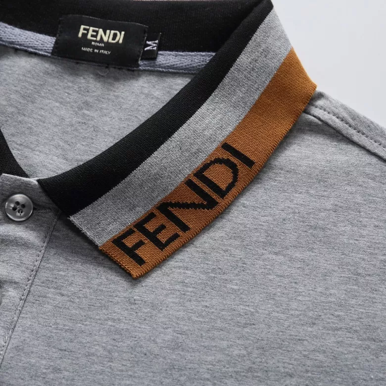 Fendi T-Shirts Short Sleeved For Men Breathable 2802