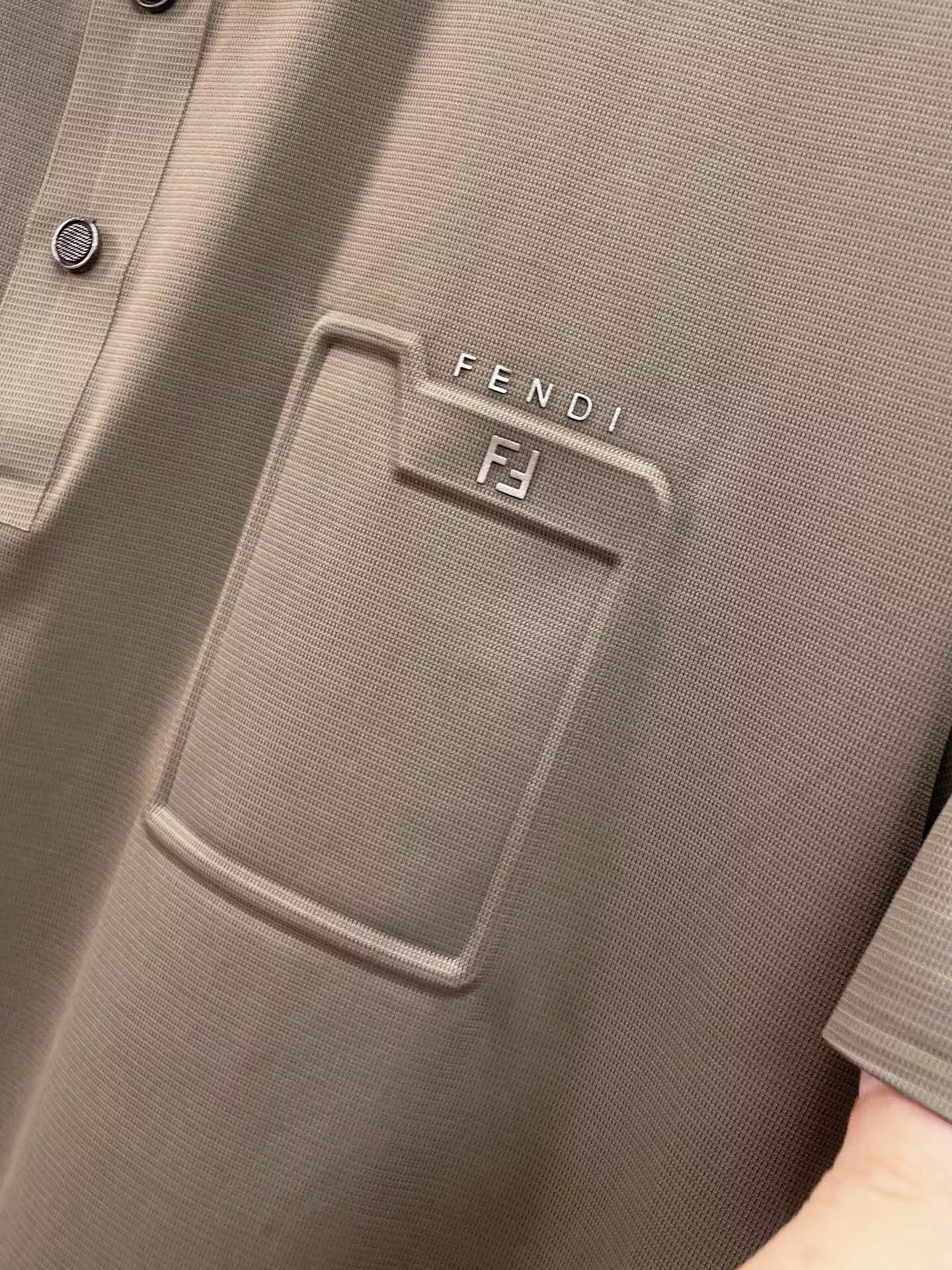 Fendi T-Shirts Short Sleeved For Men Bright 8824
