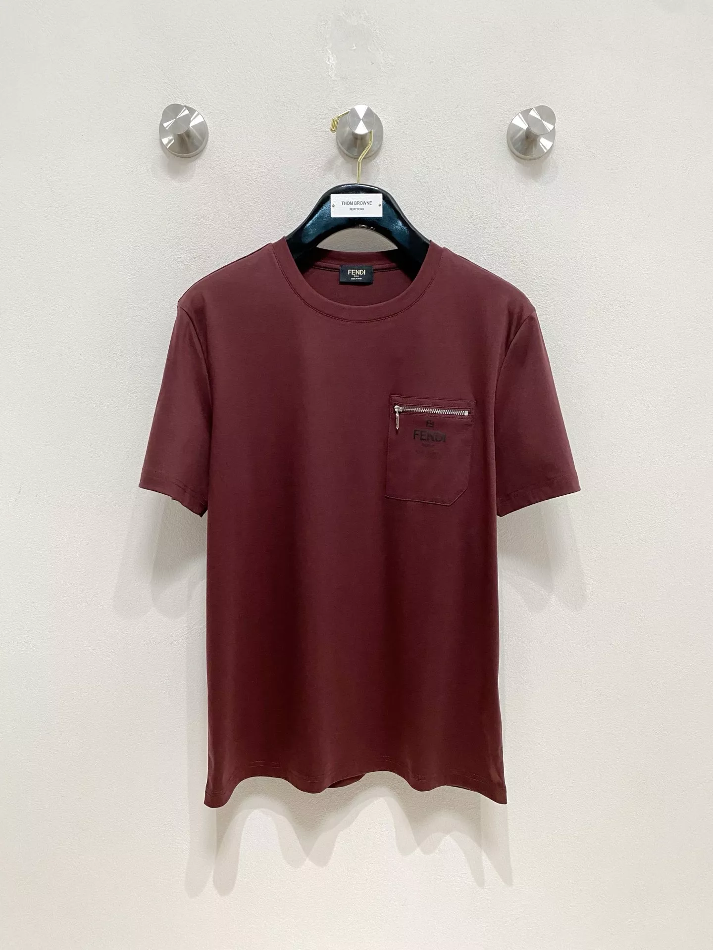 Fendi T-Shirts Short Sleeved For Men Classic 1342