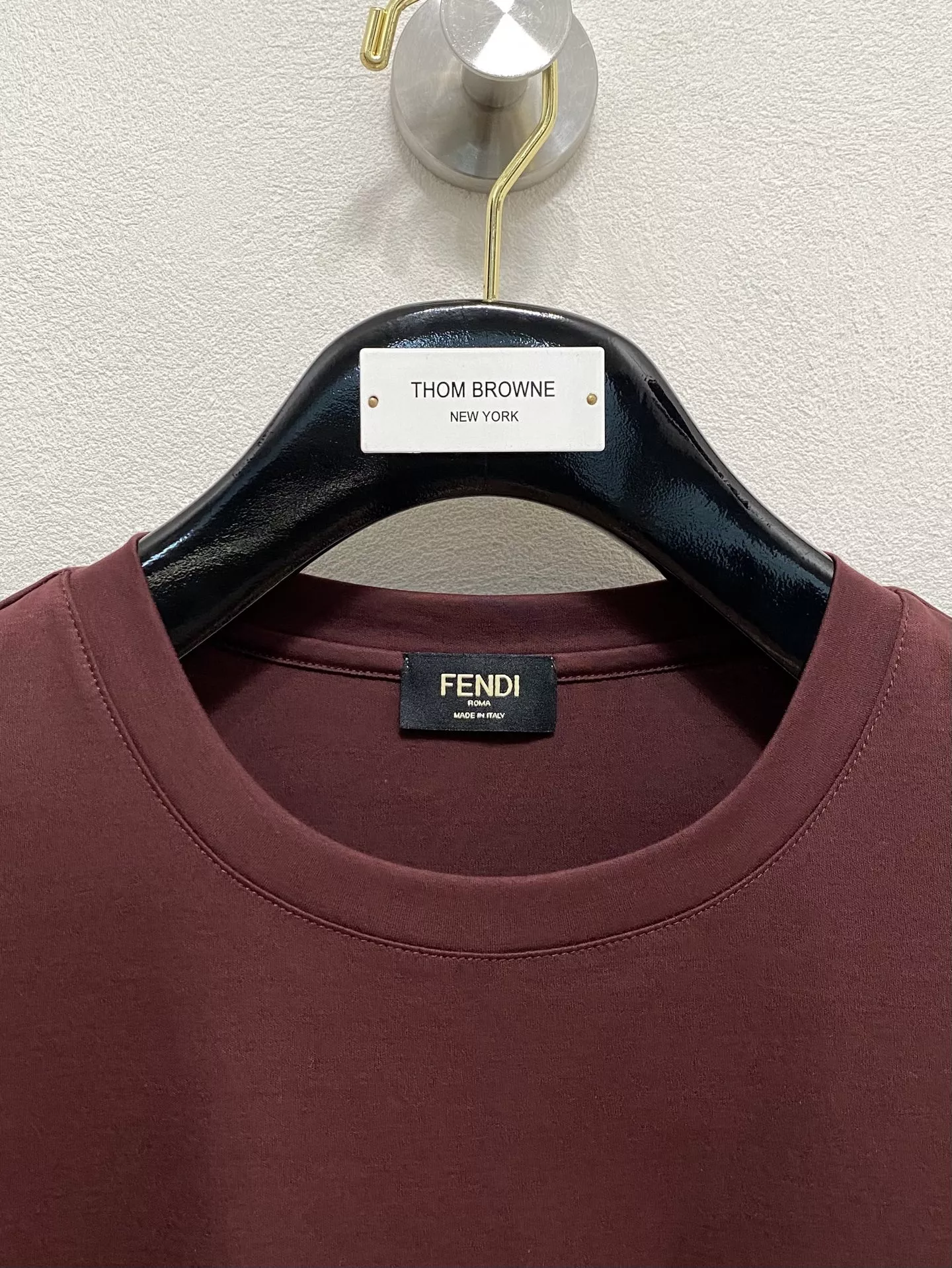 Fendi T-Shirts Short Sleeved For Men Classic 1342
