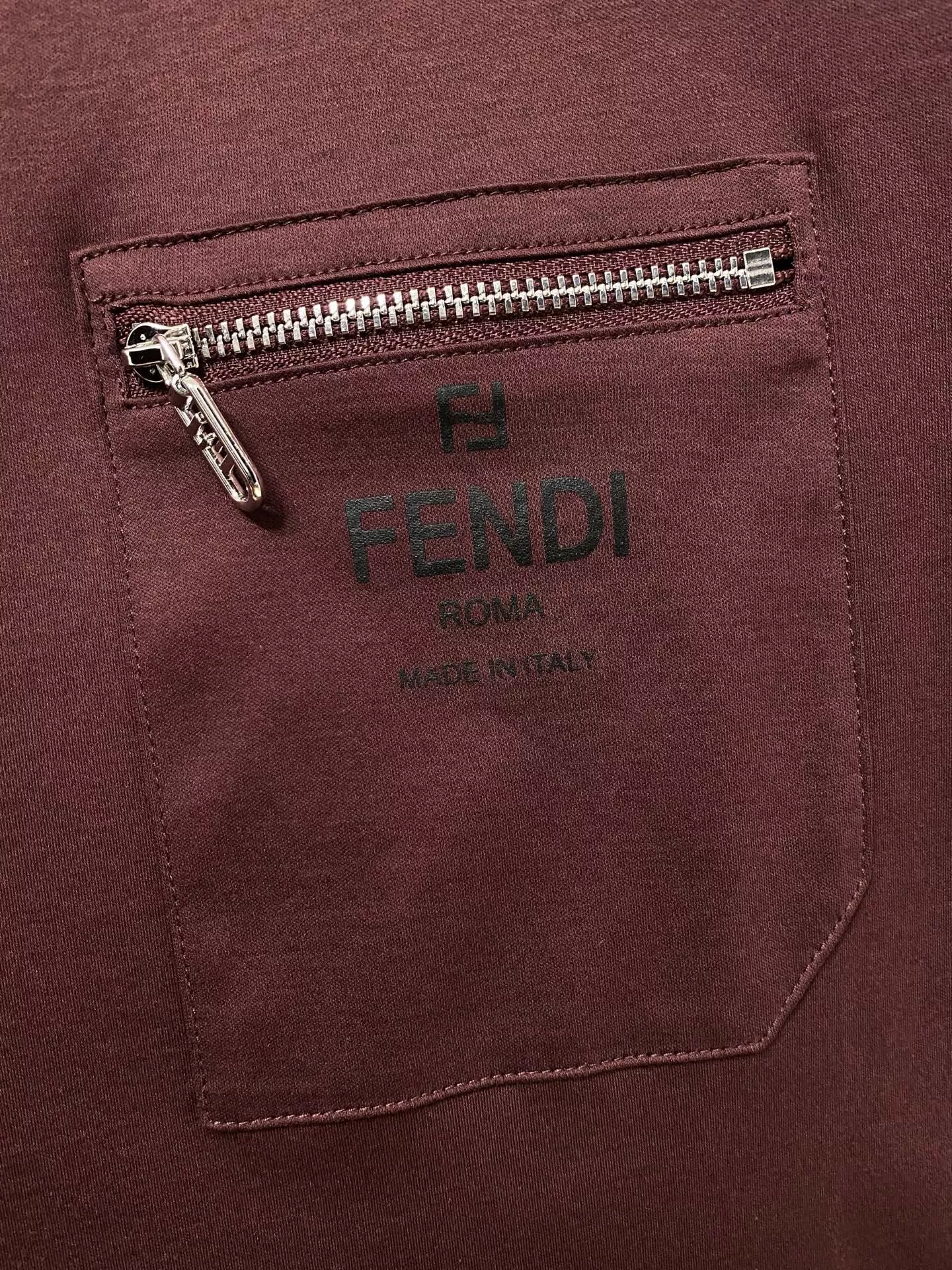 Fendi T-Shirts Short Sleeved For Men Classic 1342