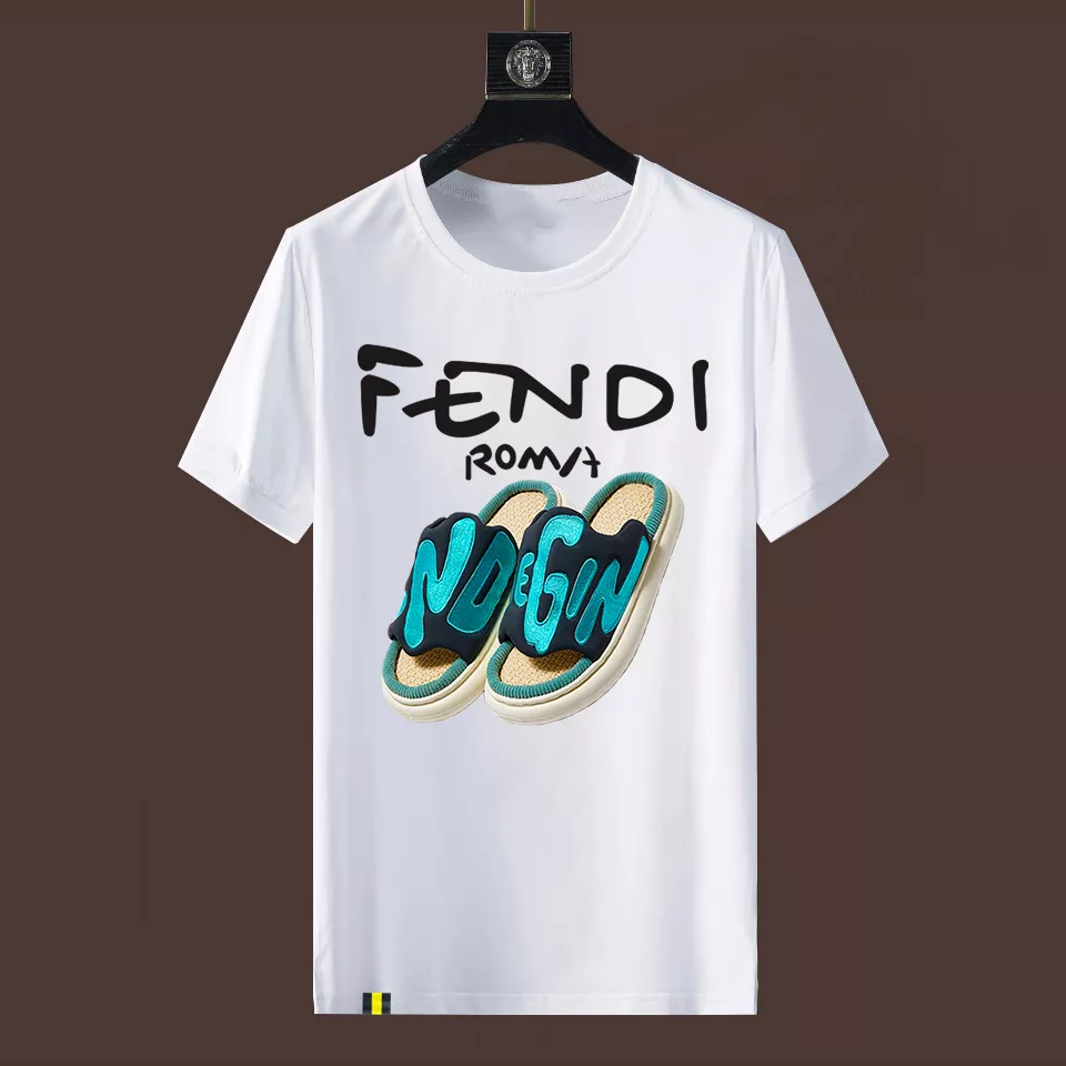 Fendi T-Shirts Short Sleeved For Men Durable 5122