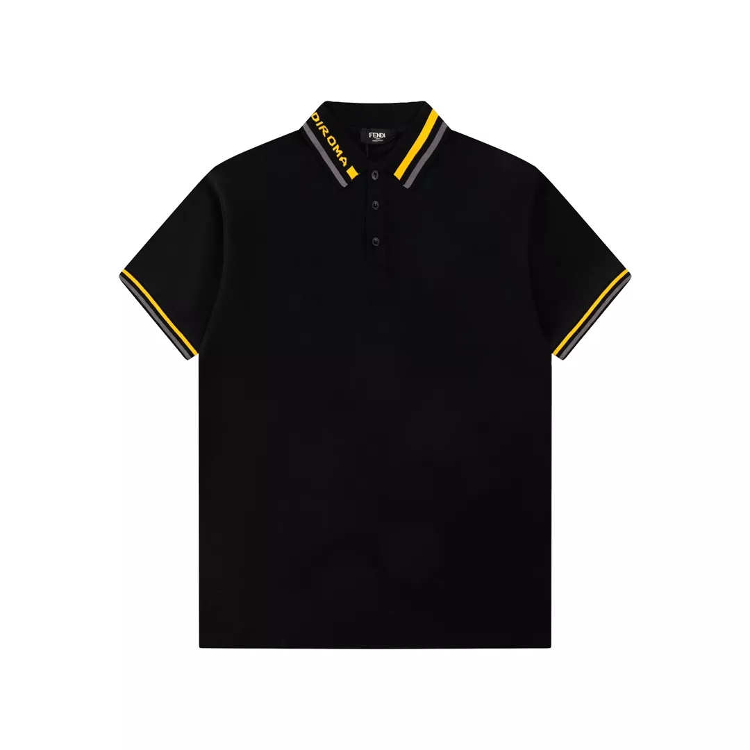 Fendi T-Shirts Short Sleeved For Men EasyMatch 9890