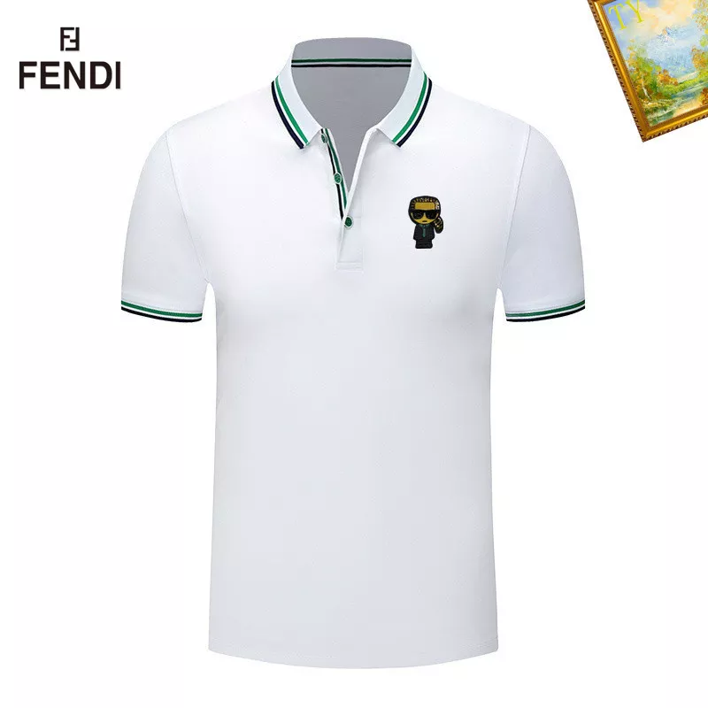 Fendi T-Shirts Short Sleeved For Men Fashionable 8466