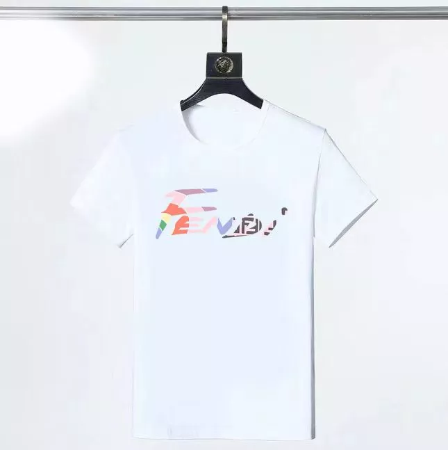 Fendi T-Shirts Short Sleeved For Men Flexible 2640
