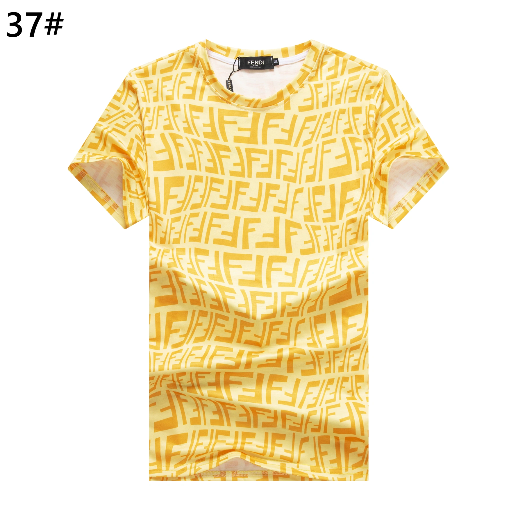 Fendi T-Shirts Short Sleeved For Men GoodFit 1065