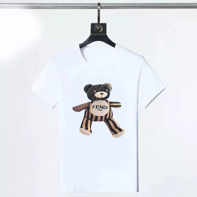 Fendi T-Shirts Short Sleeved For Men Lightweight 3616