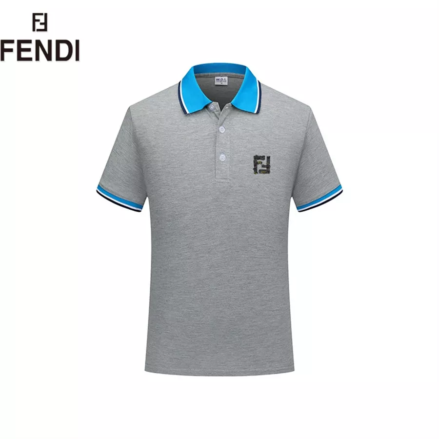 Fendi T-Shirts Short Sleeved For Men Modern 2092