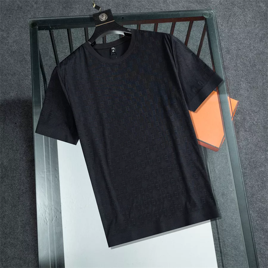 Fendi T-Shirts Short Sleeved For Men Modern 3205