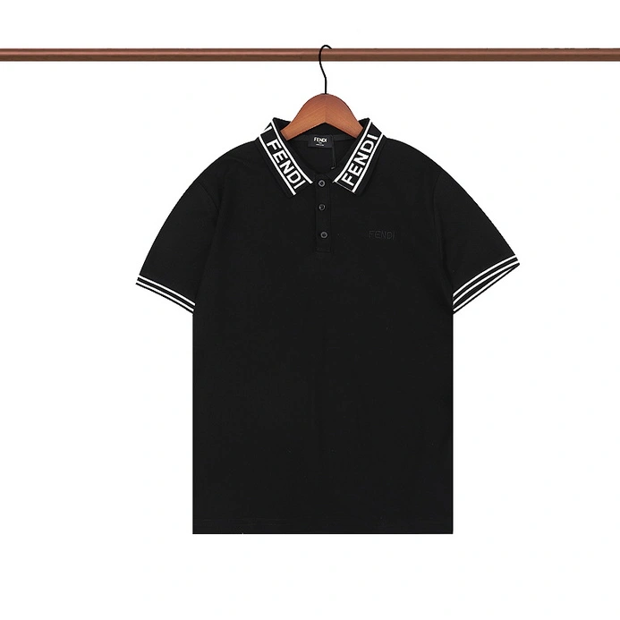 Fendi T-Shirts Short Sleeved For Men Modern 4587