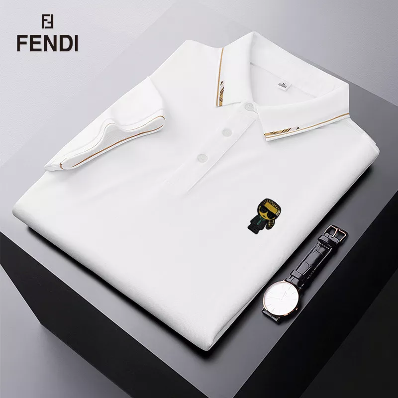 Fendi T-Shirts Short Sleeved For Men Timeless 1974