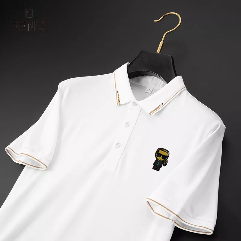 Fendi T-Shirts Short Sleeved For Men Timeless 1974
