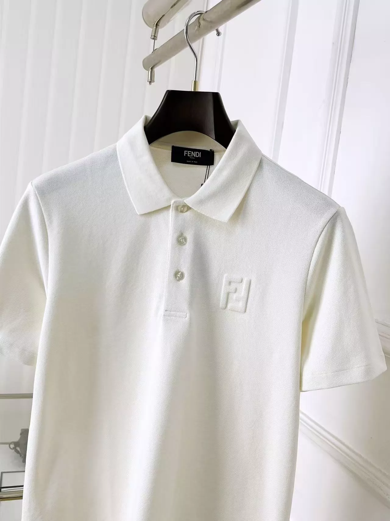 Fendi T-Shirts Short Sleeved For Men Versatile 8561