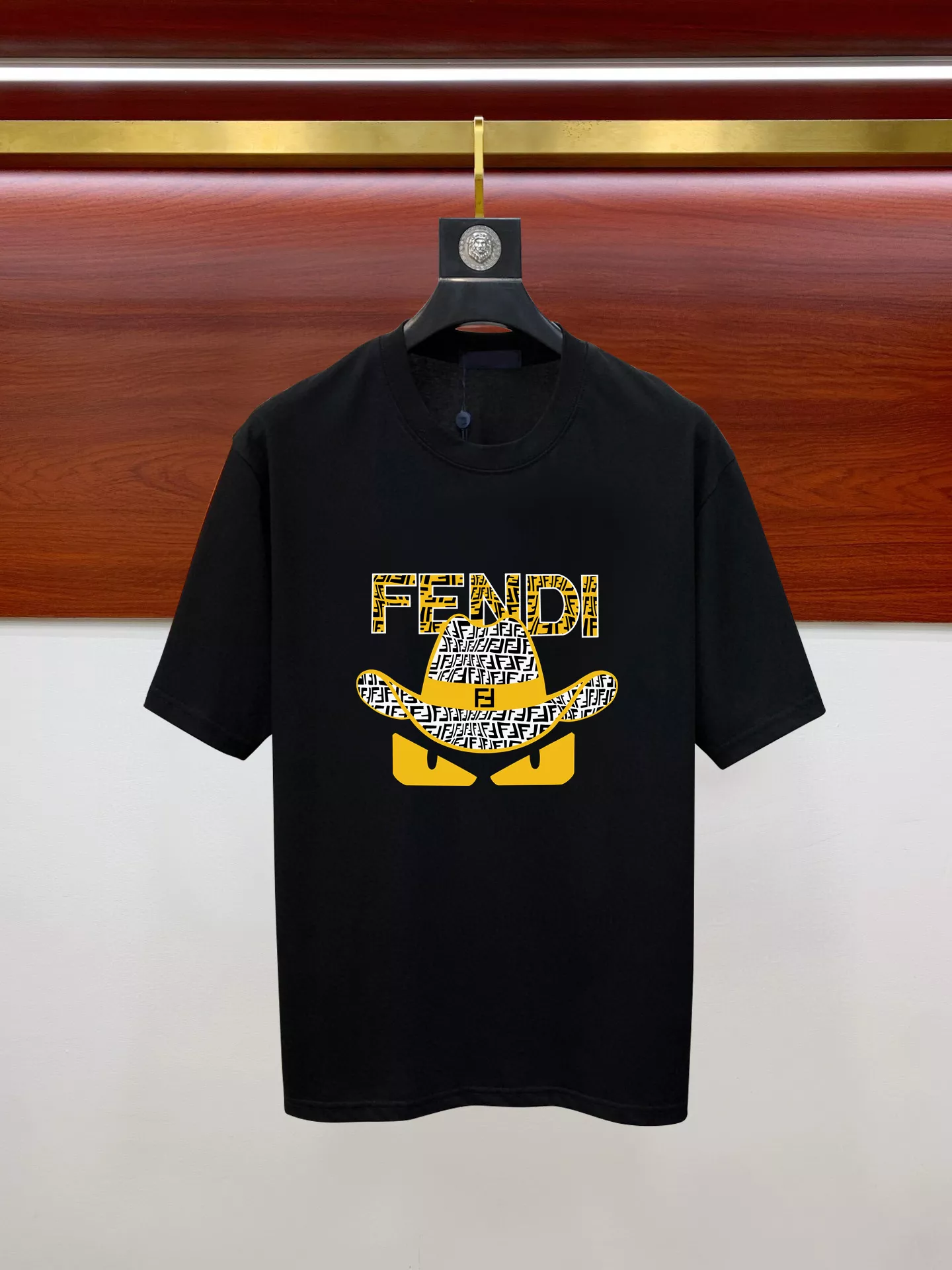 Fendi T-Shirts Short Sleeved For Unisex Bold 7659
