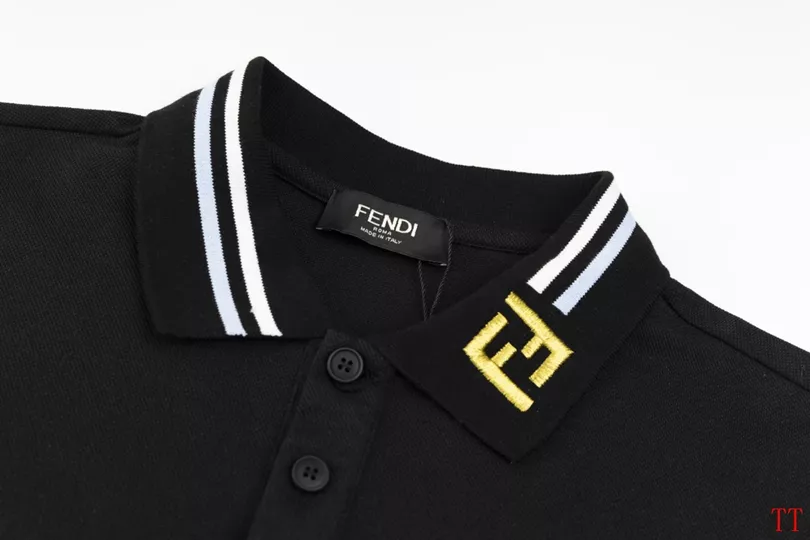 Fendi T-Shirts Short Sleeved For Unisex Breathable 7118