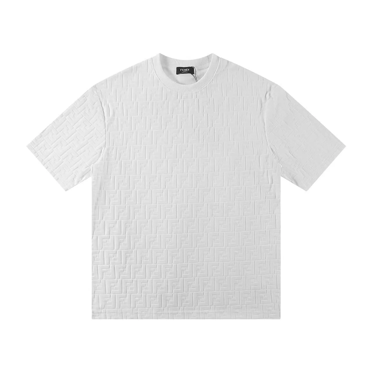 Fendi T-Shirts Short Sleeved For Unisex Cozy 9336