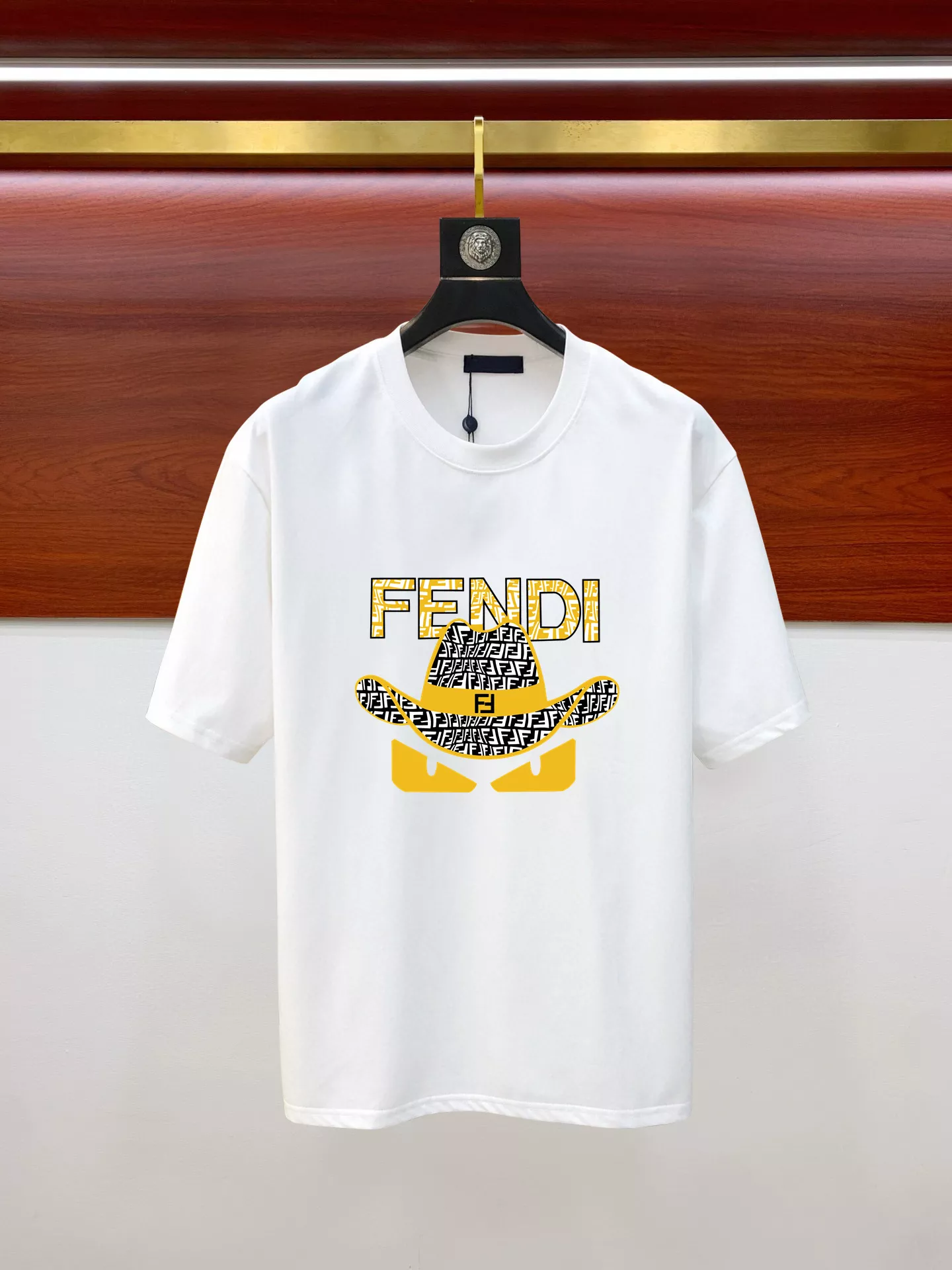 Fendi T-Shirts Short Sleeved For Unisex EasyMatch 3073