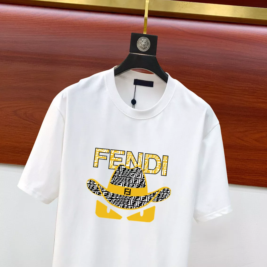 Fendi T-Shirts Short Sleeved For Unisex EasyMatch 3073