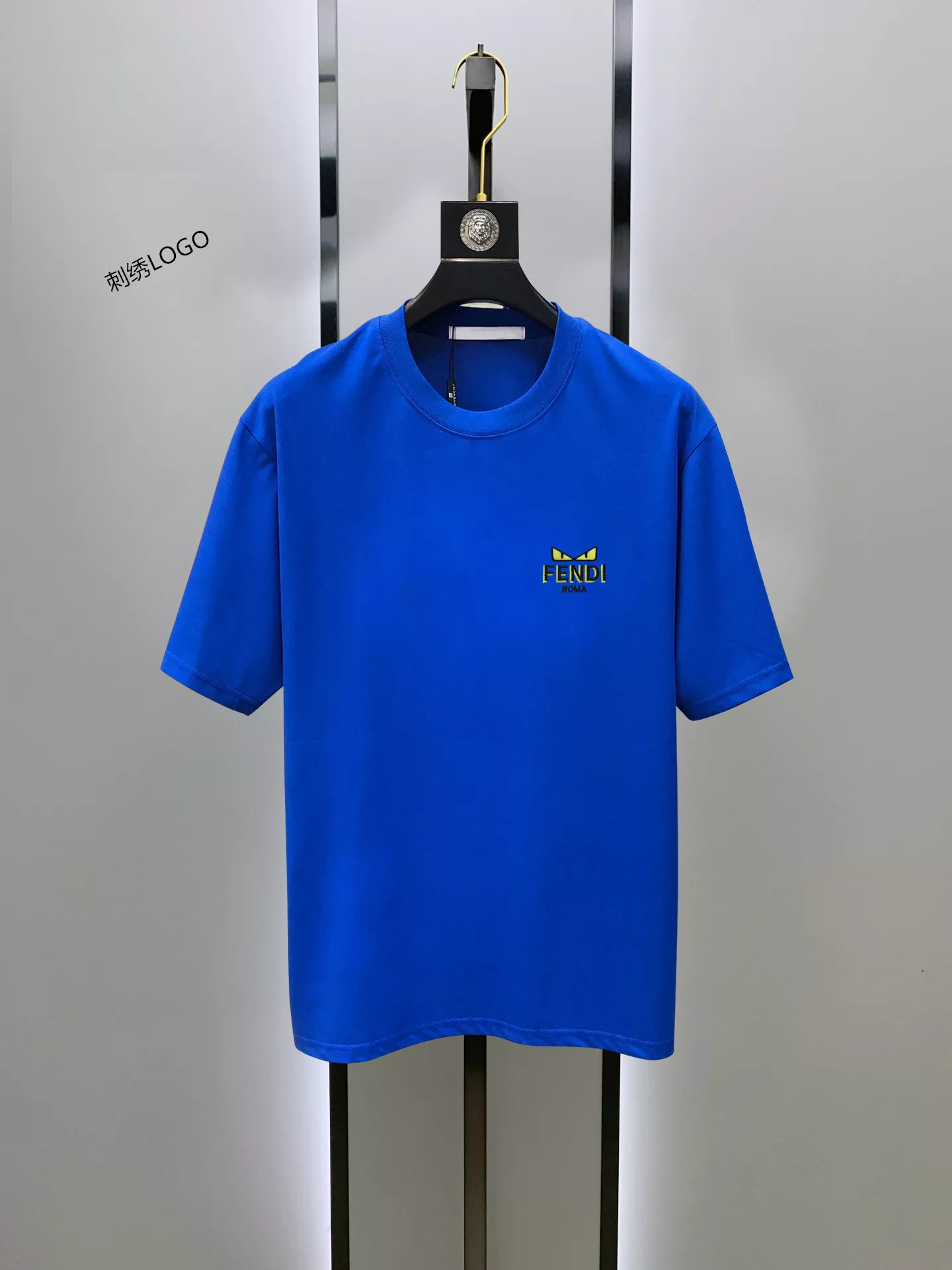Fendi T-Shirts Short Sleeved For Unisex GoodFit 2475