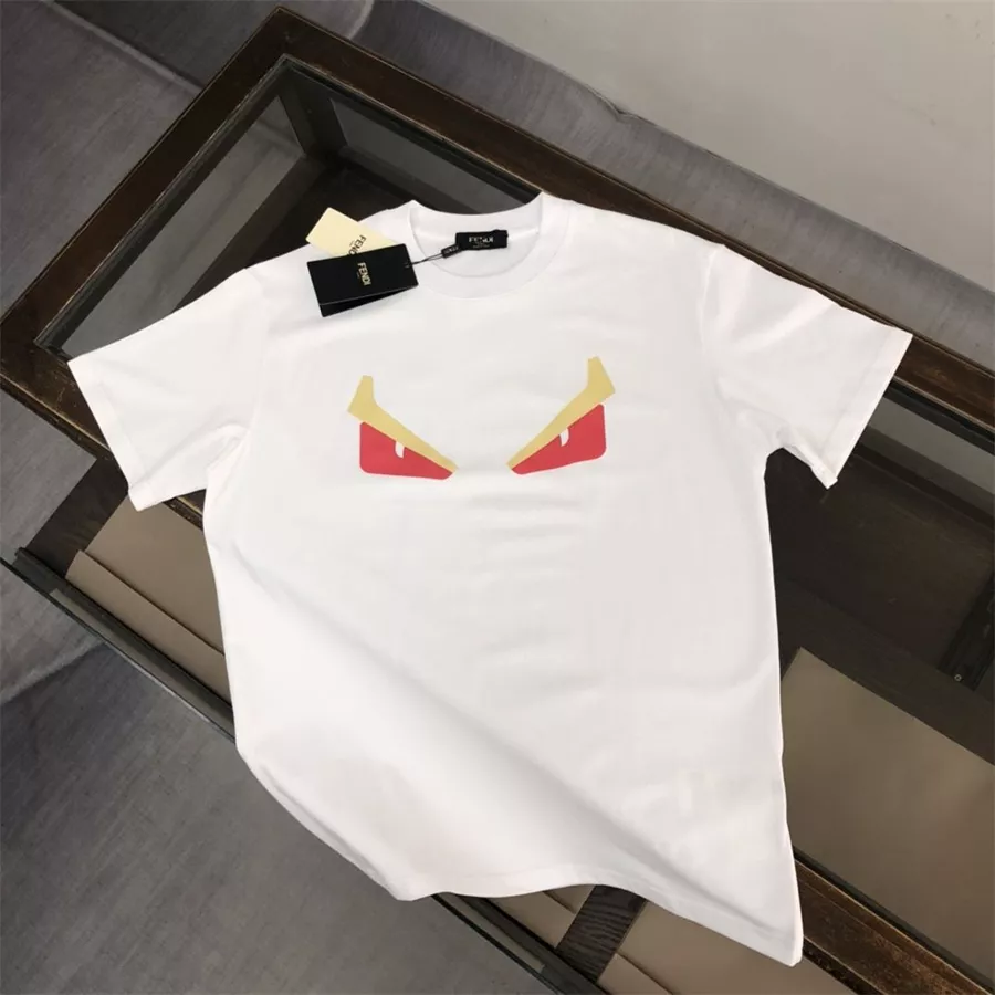Fendi T-Shirts Short Sleeved For Unisex Lightweight 8835