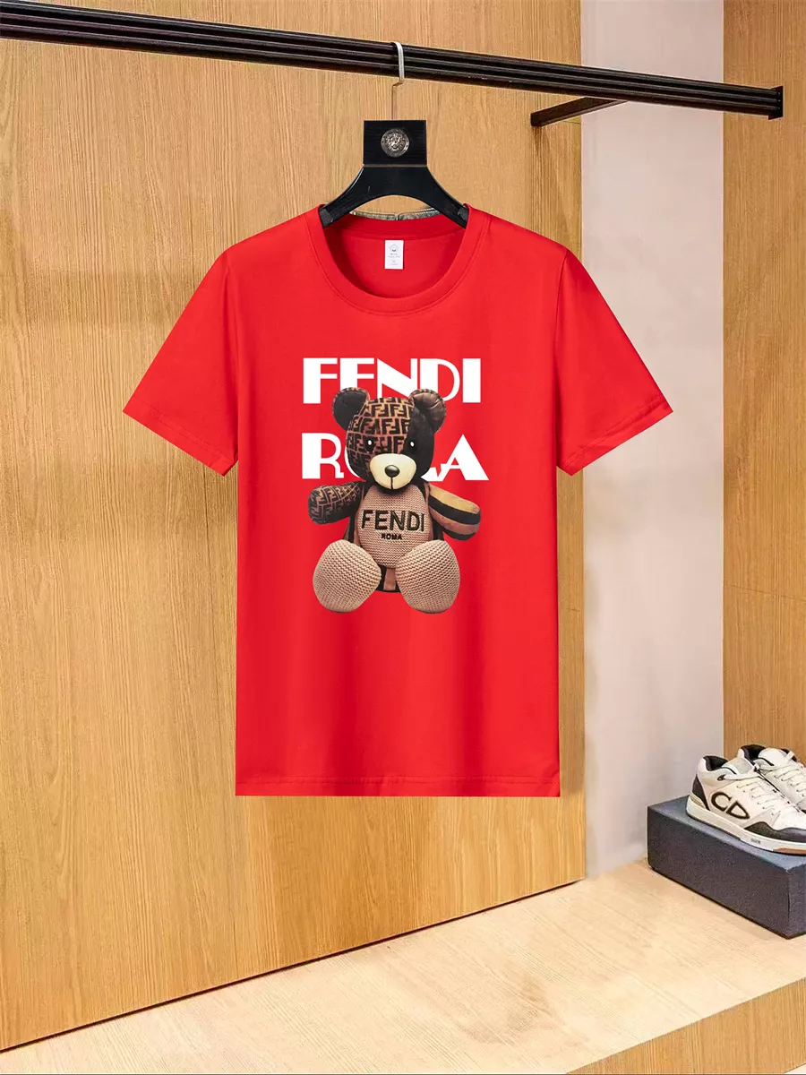 Fendi T-Shirts Short Sleeved For Unisex NewStyle 2179