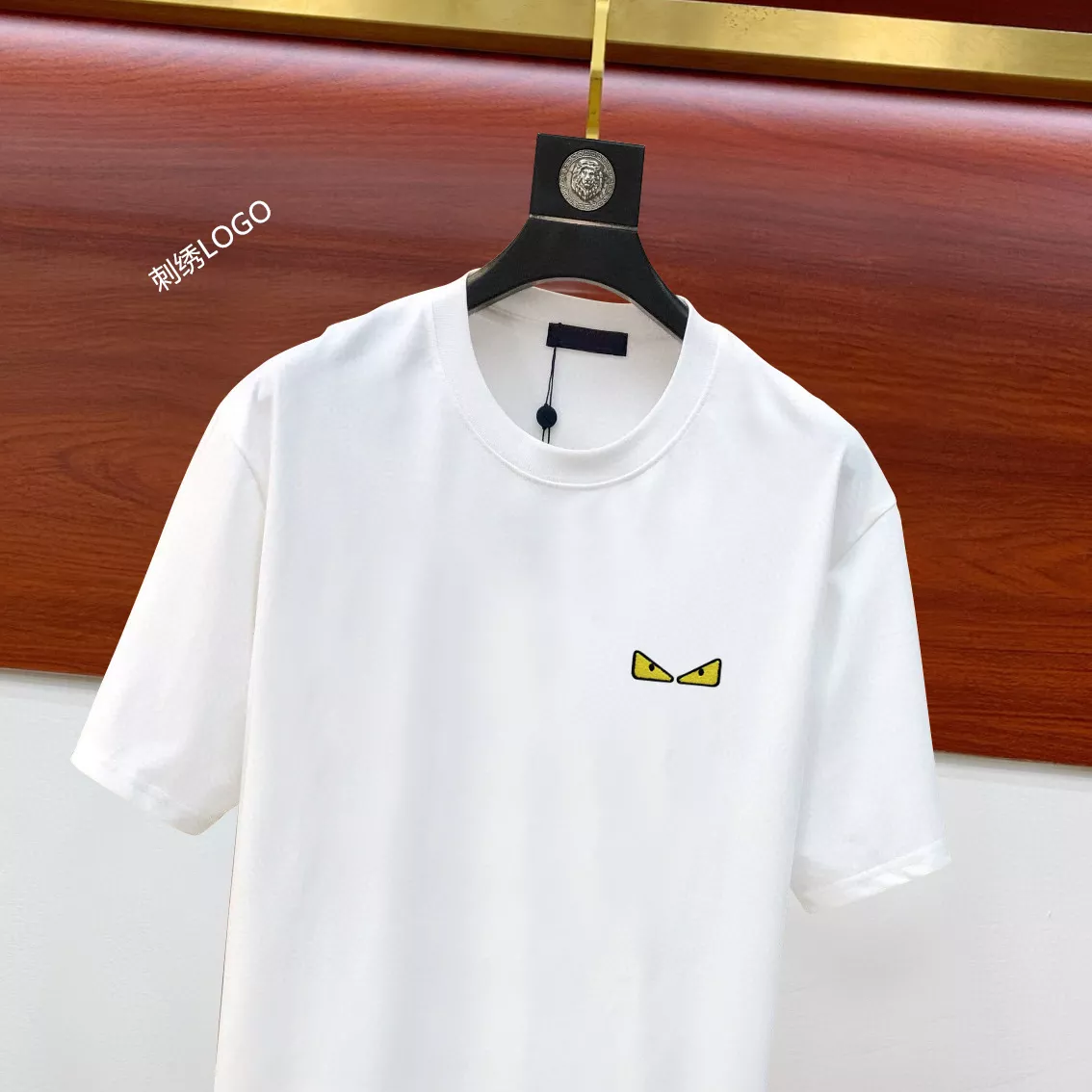 Fendi T-Shirts Short Sleeved For Unisex Refined 1583