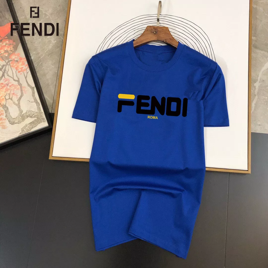 Fendi T-Shirts Short Sleeved For Unisex SportInspired 8760