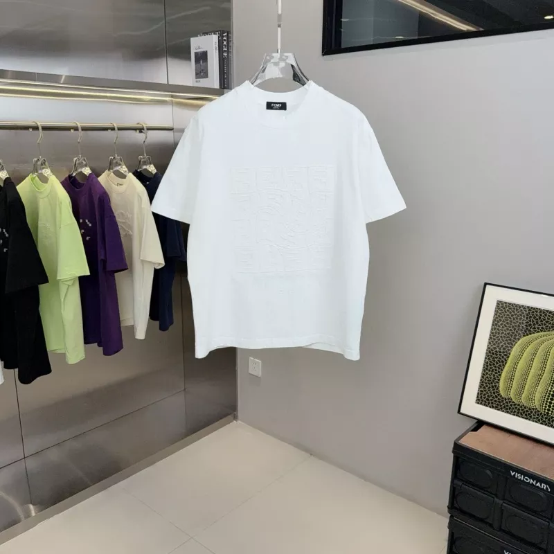 Fendi T-Shirts Short Sleeved For Unisex StreetReady 2322