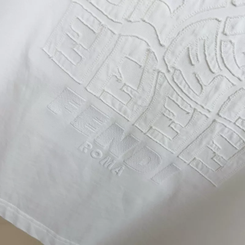 Fendi T-Shirts Short Sleeved For Unisex StreetReady 2322