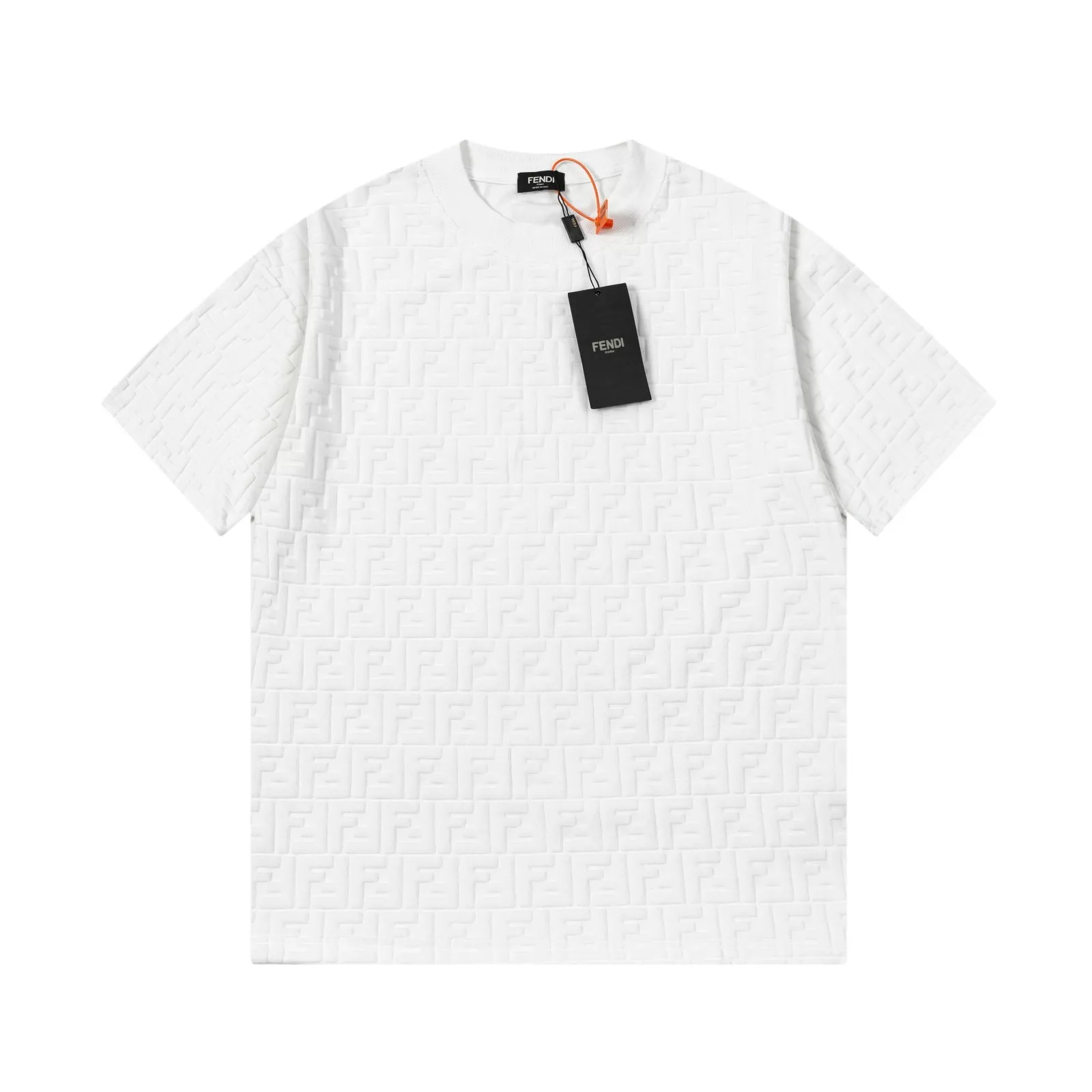 Fendi T-Shirts Short Sleeved For Unisex Versatile 2013