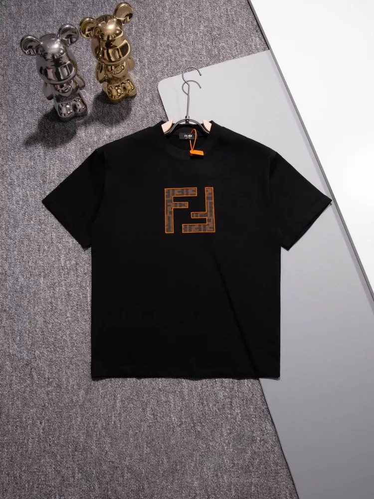 Fendi T-Shirts Short Sleeved For Unisex Versatile 2133
