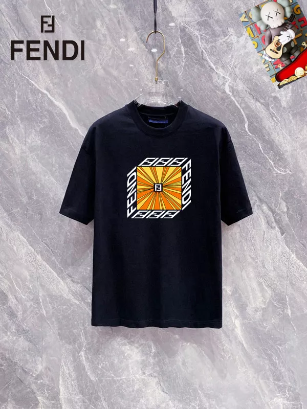 Fendi T-Shirts Short Sleeved For Unisex Versatile 7455