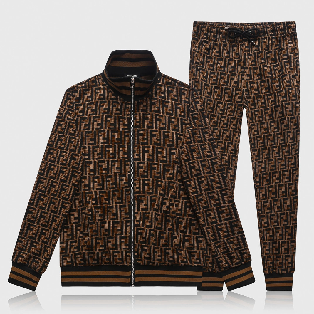Fendi Tracksuits Long Sleeved For Men GoodFit 9403