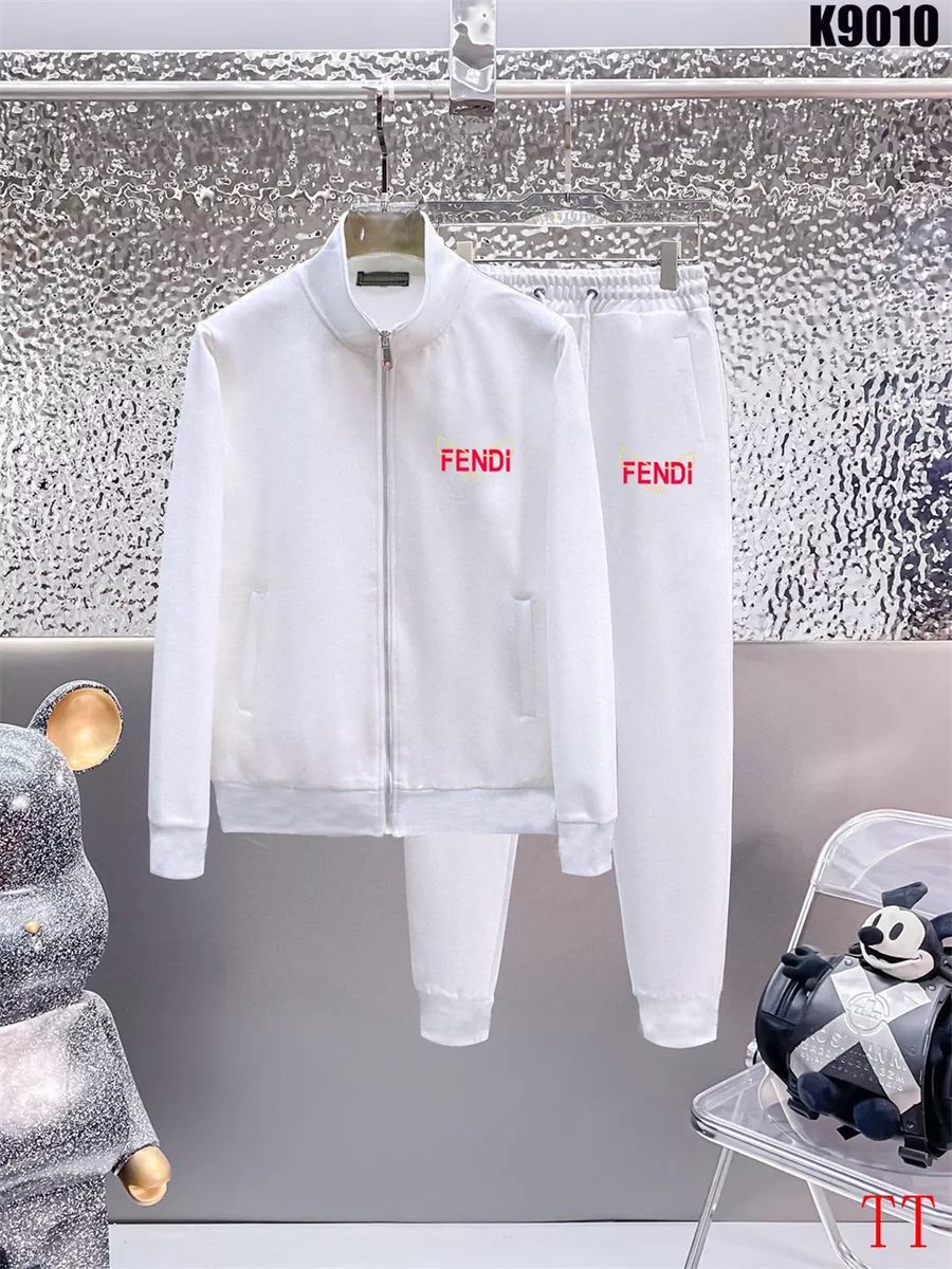 Fendi Tracksuits Long Sleeved For Men Sleek 8036