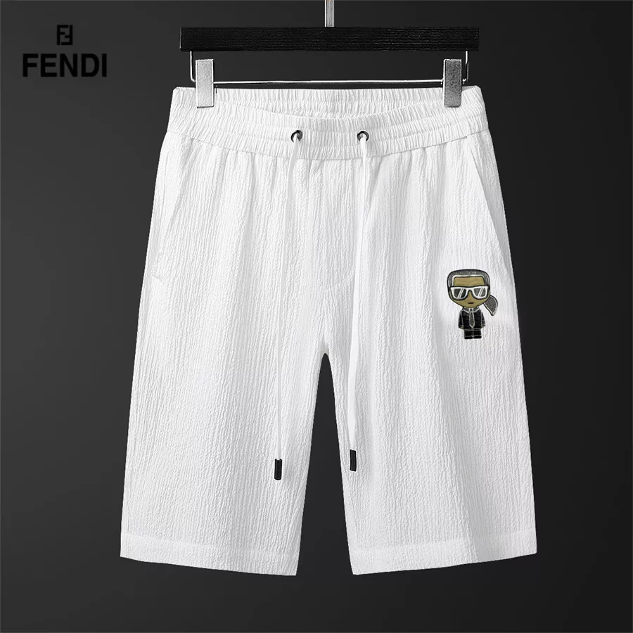 Fendi Tracksuits Short Sleeved For Men Compact 2209
