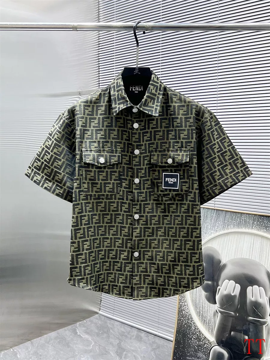 Fendi Tracksuits Short Sleeved For Men Functional 1910