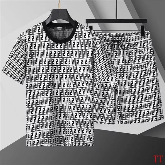 Fendi Tracksuits Short Sleeved For Men TopPick 5297